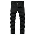 thumbnail image 1 of Huowey Boys Skinny Fit Ripped Distressed Fashion Kids Denim Jeans Pants Holiday Dailywear, 10-13 Years, 1 of 9