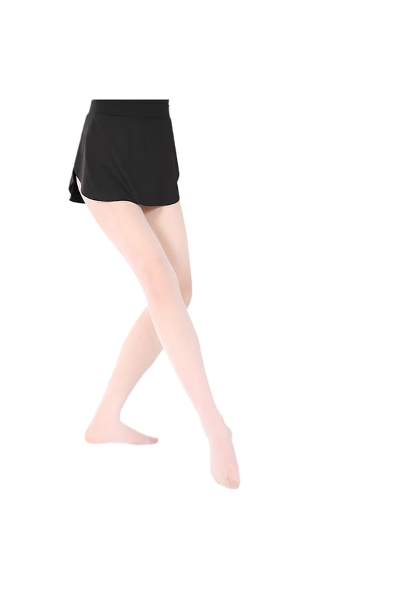 Infants Girls Ballet Practice Outfits With Solid Color Base Pantyhose For Foot Stilets Training Holiday Dailywear, S