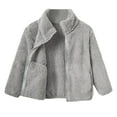 thumbnail image 1 of Huowey Girls Toddler Full Zip Jacket Coats Tops Classic Dailywear, 3-4 Years, 1 of 3