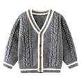 thumbnail image 1 of Huowey Infants Toddler Boys Girls Winter Long Sleeve Solid Color Knit Sweater Base Warm Sweater For Children Clothes Classic Dailywear, 2-3 Years, 1 of 8
