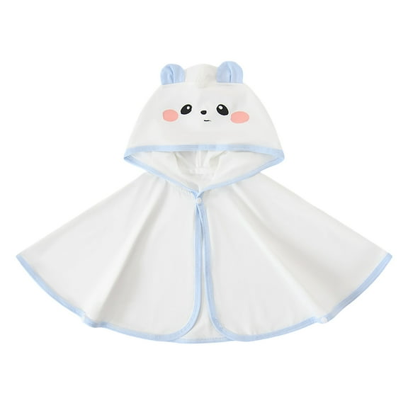 Huowey Kids Baby Boys Girls Sun Protective Cape Full Zip Sunscreen Clothing Outdoors Breathable Cape Breathable Dailywear, 1-3 Years