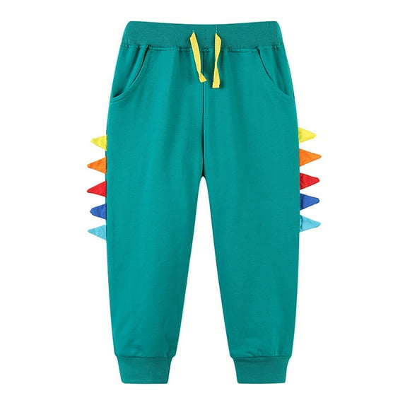 Huowey Kids Children Sweatpants Fall New Boys Girls Trousers Fashion Baby Drawstring Pants Fashionable Dailywear, 7-8 Years