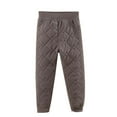 thumbnail image 1 of Huowey Kids Girls Boys Snow Pants Thick Winter Warm Pants Girl Activewear Clothes Breathable Dailywear, 6-7 Years, 1 of 3