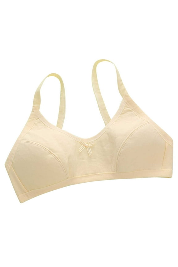 Kids Girls Underwear Bra Vest Children Adjustable Shoulder Strap Underclothes Undies Clothes Trendy Dailywear, 10-16 Years