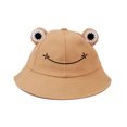 thumbnail image 1 of Huowey Kids Sun Hats Cartoon Print Sun Hat Adjustable With Wide Brim Bucket Hats For Kids Toddler Beach Sun Caps,Grey,One Size, 1 of 2
