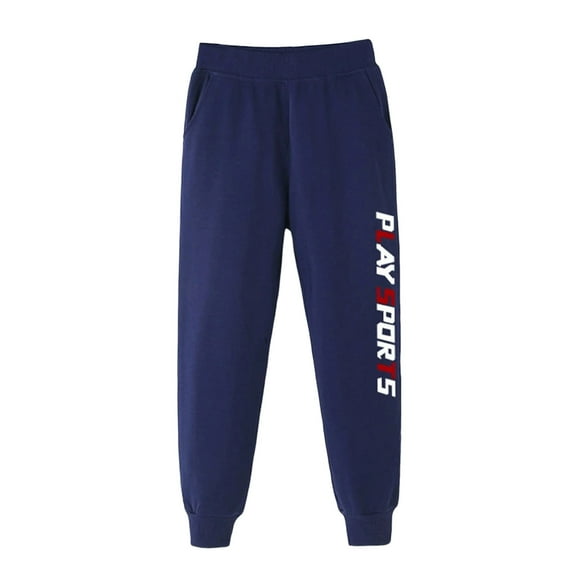 Huowey Kids Toddler Baby Boys Girls Solid Color Loose Trousers Pants Children Sweatpants Loose And Warm Ankle Length Pants Sports Pants Trendy Dailywear, 7-8 Years