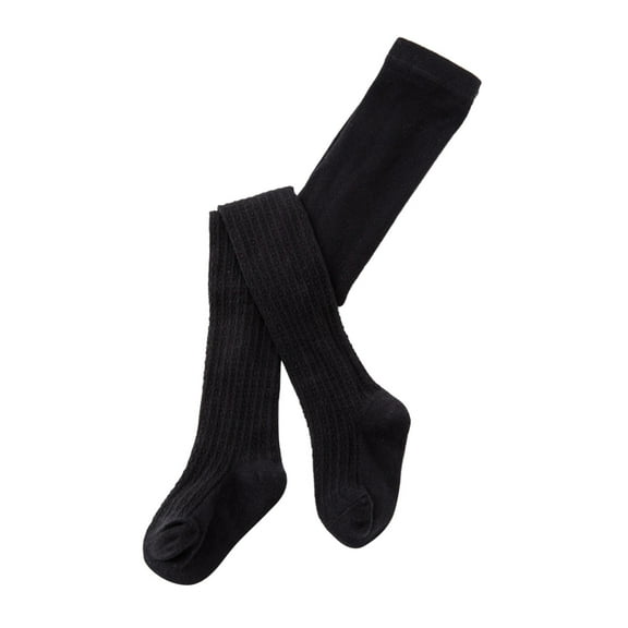 Huowey Kids Toddler Baby Girls Cotton Warm Full Leggings Knitted Tights Pantihose Stretchy Basic Full Length Pants Pantyhose For Autumn Stocking Trendy Dailywear, 2-4 Years