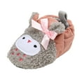 thumbnail image 1 of Huowey Newborn Baby Cartoon Shoes Plus Velvet Warm Boots Fashion Non-Slip Breathable Newborn Shoes Boots Boots Breathable Footwear, 6-12 Months, 1 of 6
