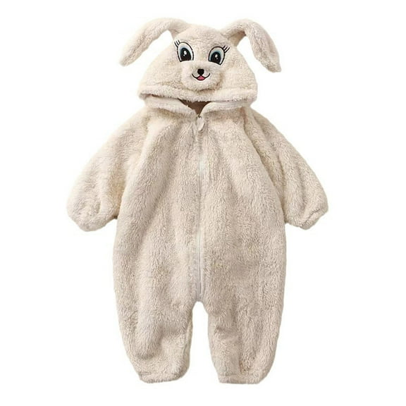 Huowey Baby Unisex Spring Winter Autumn Panda Hooded Long Sleeve Romper Jumpsuit Onesie Leisure Dailywear, 3-6 Months