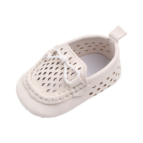 Huowey Newborn Shoes Solid Color Soft Soled Non-Slip Socks Baby Shoes Summer Shoes Casual Shoes Cute Footwear, 6-12 Months