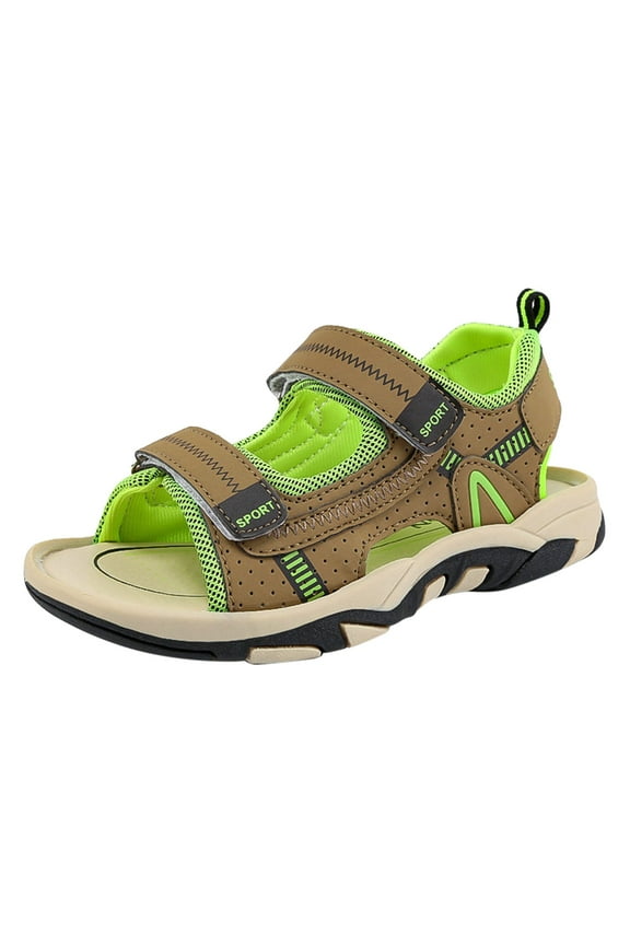 Summer Boys Girls Sandals Walking Shoes Kids Toddler Slides Sandals Unisex Children Casual