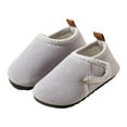 thumbnail image 1 of Huowey Toddler Baby Floor Socks Non- Insulation Soft Soled Shoes Socks Fall Thick Soled Children Socks Shoes Boho Footwear, 2.5-3 Years, 1 of 4