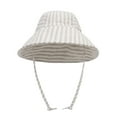 thumbnail image 1 of Huowey Toddler Bucket Hat Solid Color Cap Boys Hat Baby Sun Hat Kids Beach Hats Wide Brim Outdoor Play For Boy Girl Cute Dailywear, 3-12 Months, 1 of 5