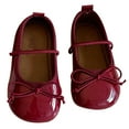 thumbnail image 1 of Huowey Toddler Girls Flat Shoes For Toddlers Kids Soft Sole On Casual Shoes Everyday Wear Comfortable Lightweight Breathable Comfort Footwear, 8.5-9Years, 1 of 8