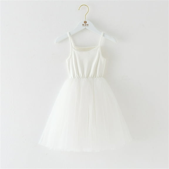 Huowey Toddler Girls Tutu Dress Ballet Leotard With Tutu Skirt For Girls Dance Gymnastics Camisole Bodysuit Summer Skirt,Beige,6-12 Months