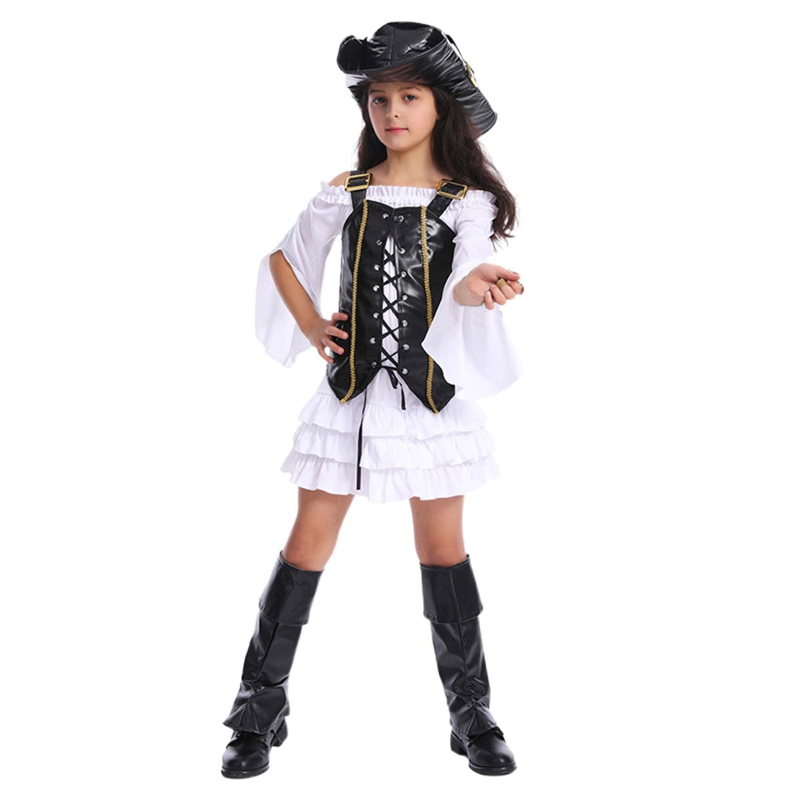 Huowey Toddler Kids For Girls Dress Up Outfits For Party Boho Dailywear, 7-9 Years