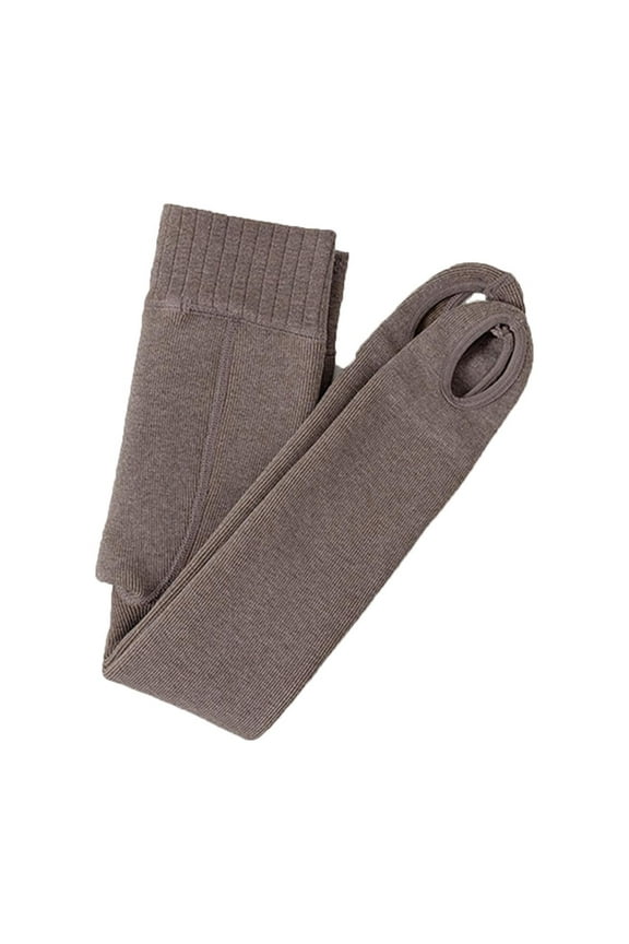 Winter Pure Color Padded Tights for Children Leggings for Girls Warm Leggings Thermal Pantyhose