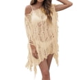 thumbnail image 1 of Huowey Women Swimwear Hot Summer Mesh Bathing Suit Cover Ups Beach Wear For Woman Bohemian Bathing Suit Honeymoon Cruise Trendy Wear, 1 of 6