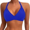 thumbnail image 1 of Huowey Women Swimwear Plus Size Bikini Tops Large Bust Swim Tops Full Coverage Swimsuit Tops Sport Bra Bathing Suit Tops Vacation Beachwear Honeymoon Cruise Trendy Wear, 1 of 5