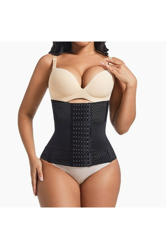 Womens Bras Cincher Trimmer Tummy Control Front Closure Body Shaper Slim Dressy Party Birthday Activewear Tshirt Everyday Bras,Black,M