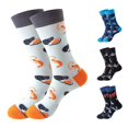 thumbnail image 1 of Huowey Womens Crew Socks Sea Animal Pattern Casual Socks Breathable Stretchy Cozy Daily Wear Socks, 1 of 4