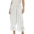 thumbnail image 1 of Huowey Womens Pants Lace Up Hollow Out Lace Pajamas with Comfortable Mid Length Pants, 1 of 4