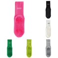 thumbnail image 1 of Huowey Womens Yoga Crew Socks With Grips Letter Pattern Floor Casual Socks Breathable Stretchy Soft Daily Wear Socks,Hot Pink, 1 of 7