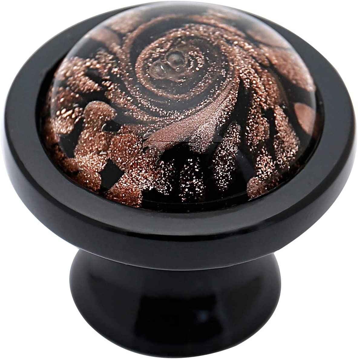 Huoxiuart 125K378 Handmade Craft Glass Knobs For Home Decor