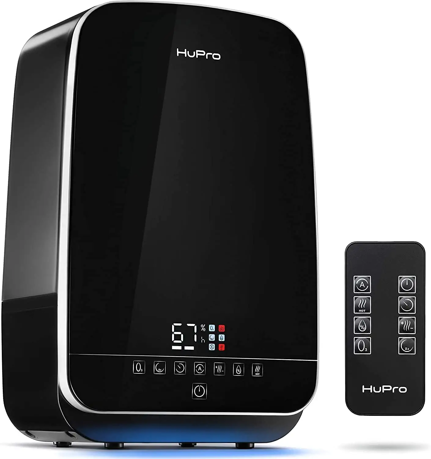 Hupro PRO-773 5.5L 500 sq ft Ultrasonic Warm & Cool Mist Humidifier, White