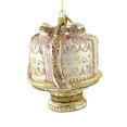thumbnail image 1 of Huras Wedding Cake Glass Ornament Pastry Bakery Marriage S777, 1 of 3