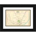 thumbnail image 1 of Hurd and Co., D.H 14x10 Black Ornate Wood Framed with Double Matting Museum Art Print Titled - Connecticut: Hartford, North, 1893, 1 of 4