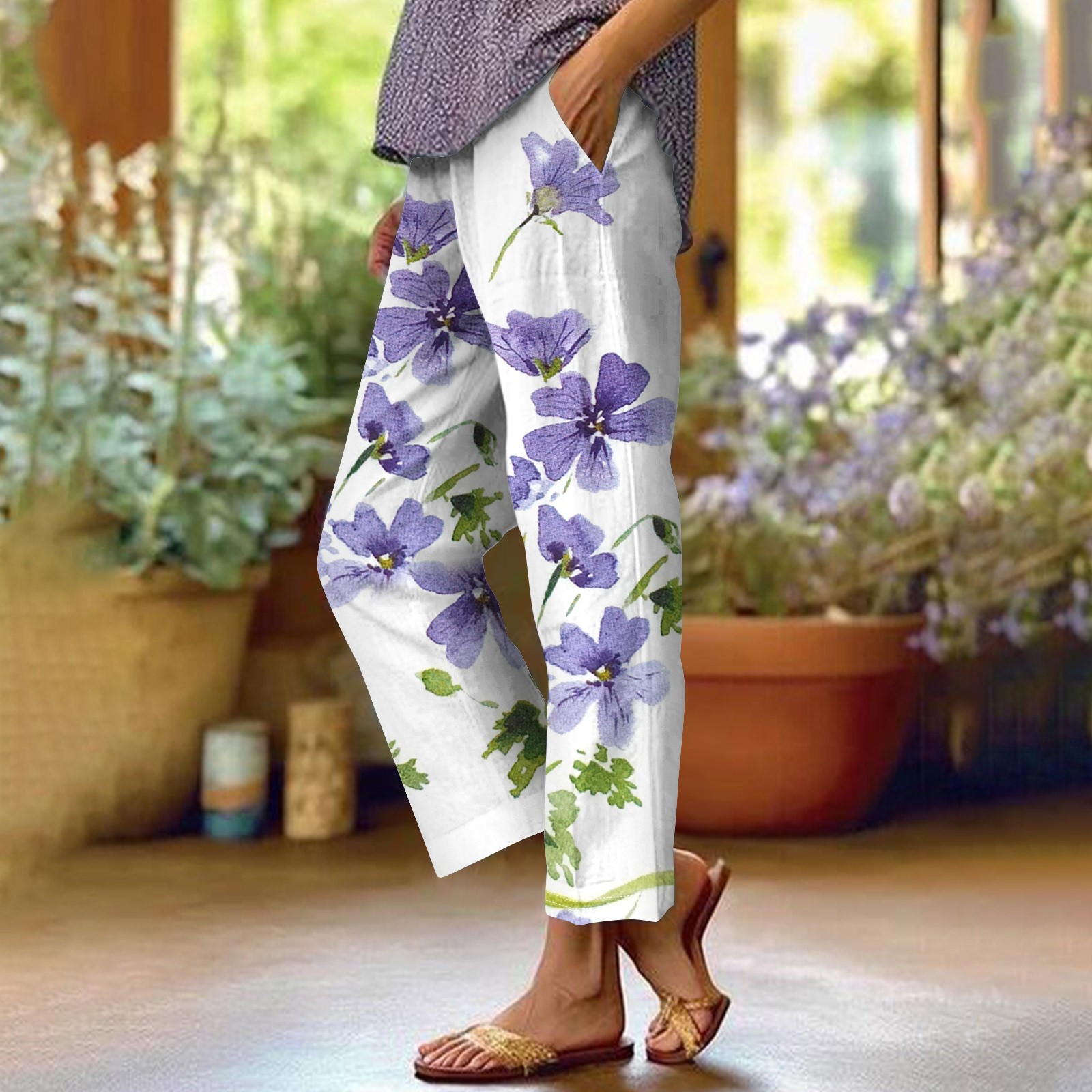 Boho capris shop