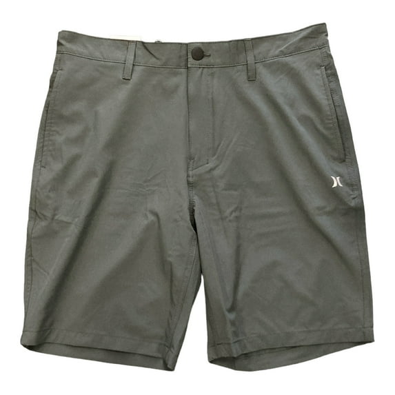 Hurley All Day Hybrid Quick Dry 4-Way Stretch Reflective Short (Ion Grey, 42)