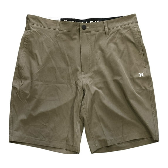 Hurley All Day Hybrid Quick Dry 4-Way Stretch Reflective Short (Woodlands, 38)