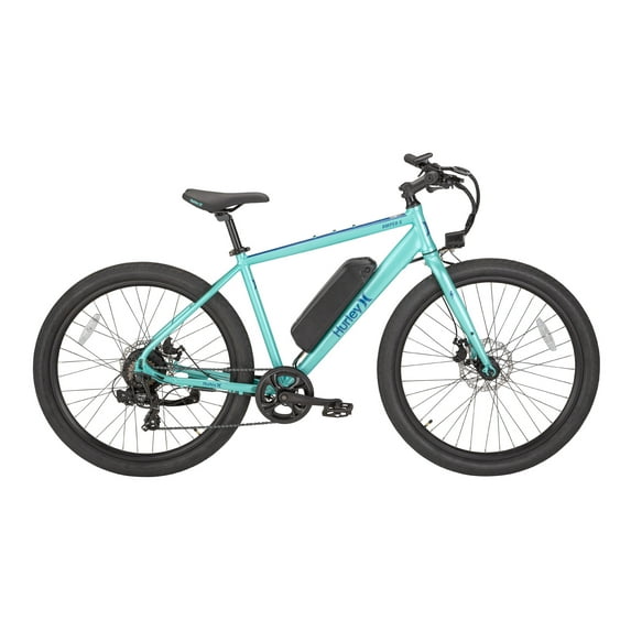 Hurley Amped S Ebike Urban 350 Watt, 36 Volt, 20 MPH | 16 Inch, Turquoise