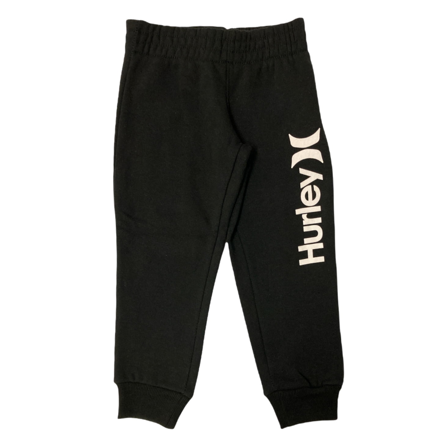 Hurley Boy's Soft \u0026 Warm Elastic Waist Fleece Jogger Pants (Black, 4) -  Walmart.com