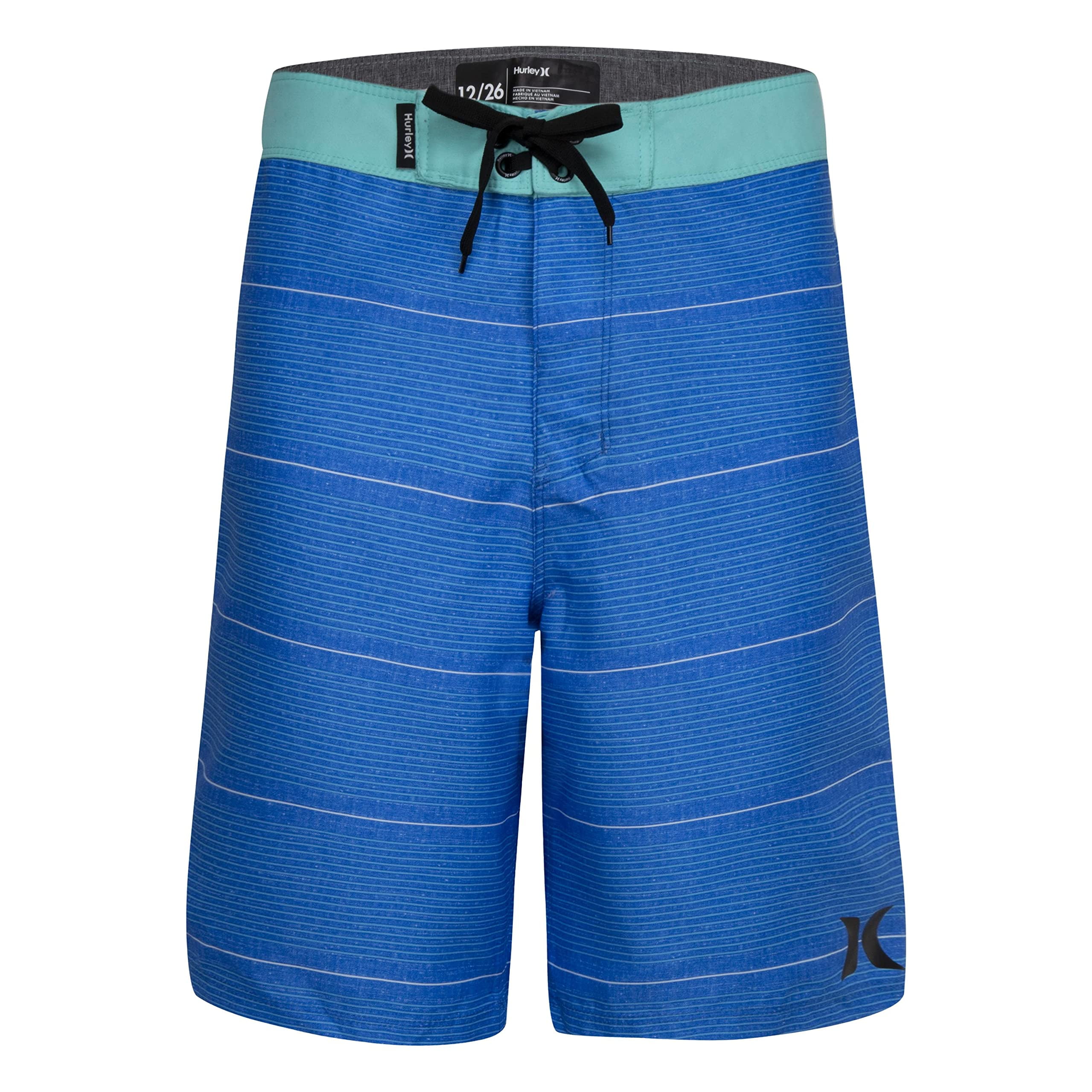 Short De Bain Hurley Sharkbait - Garçon, 100% Polyester, Design Camouflage, Confortable Pour La Plage - 5