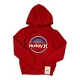 thumbnail image 1 of Hurley Boys Long Sleeve Soft Fleece Graphic Hoodie (Gym Red, 6), 1 of 1