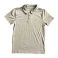 thumbnail image 1 of Hurley Boys Performance Short Sleeve 3-Button Comfortable Jersey Stretch Polo (Wolf Gray, XXL (18/20)), 1 of 1