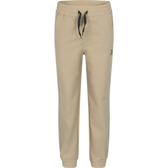 Hurley Boys' Woven Jogger Pants, Khaki Twill, M