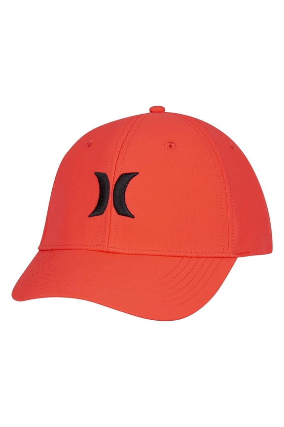 Cap for Boy's Icon Baseball Hat (Big Kids) Siren Red 8-20