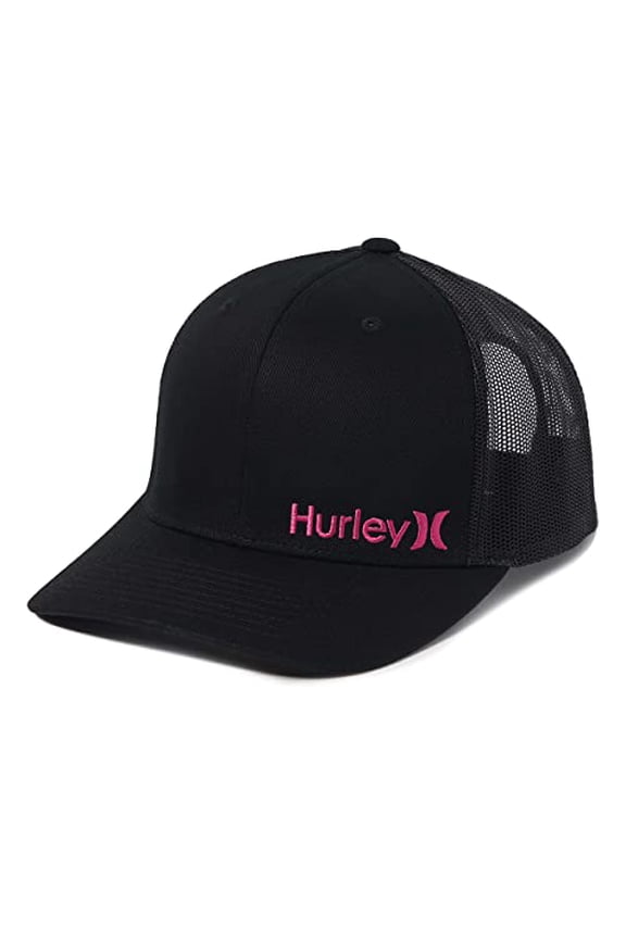 Corp Staple Trucker Black/Pink One Size