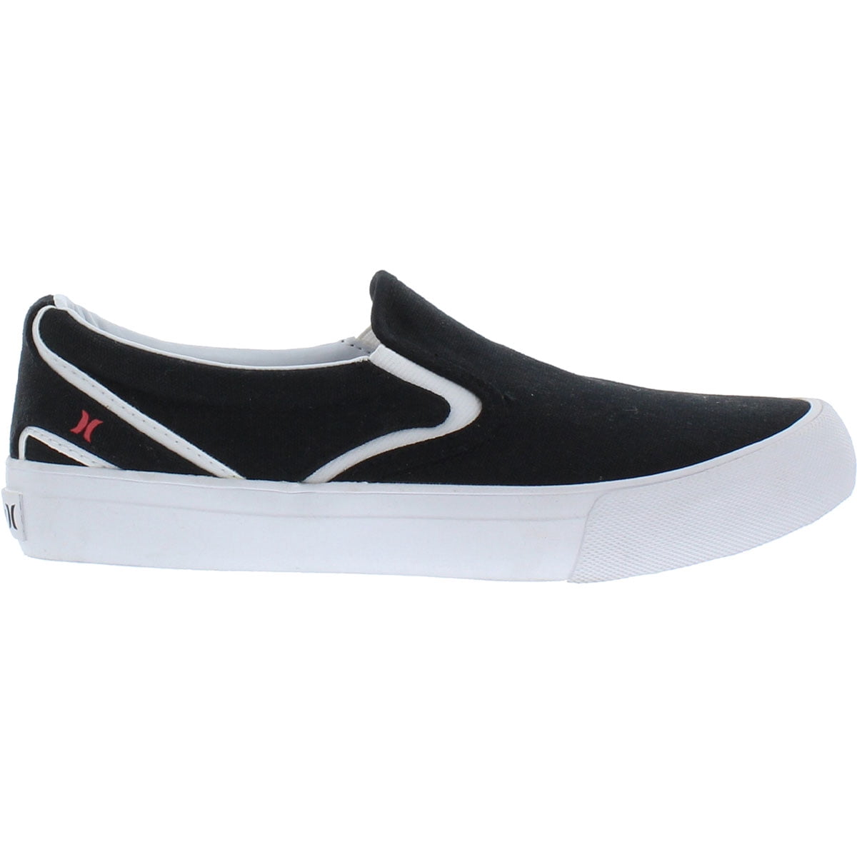Hurley Kayo Canvas Slip On Shoes Hurley Kayo Mule Mens Slip On Flat Shoes Canvas Casual Gray  main image 4