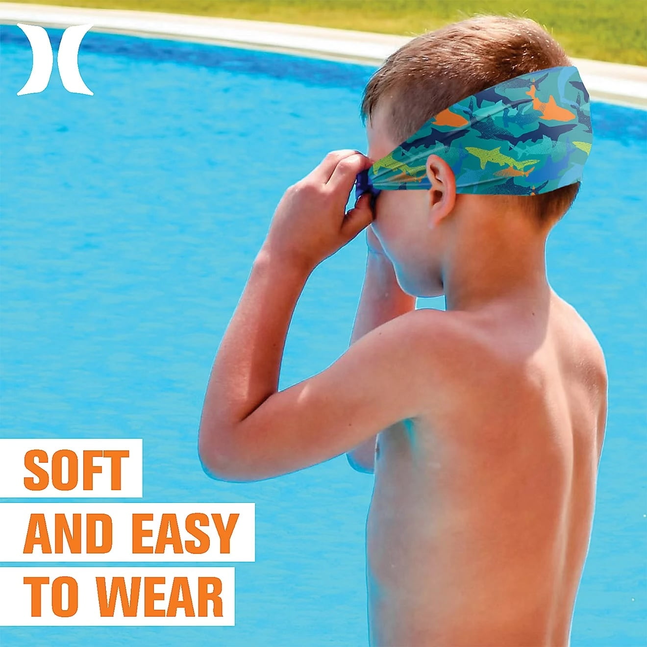Hurley Kids Sharks Maui Jr Swim Goggles