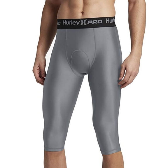 Hurley Men's Pro 23" Dri-FIT Compression Surf Shorts (Medium, Cool Grey)