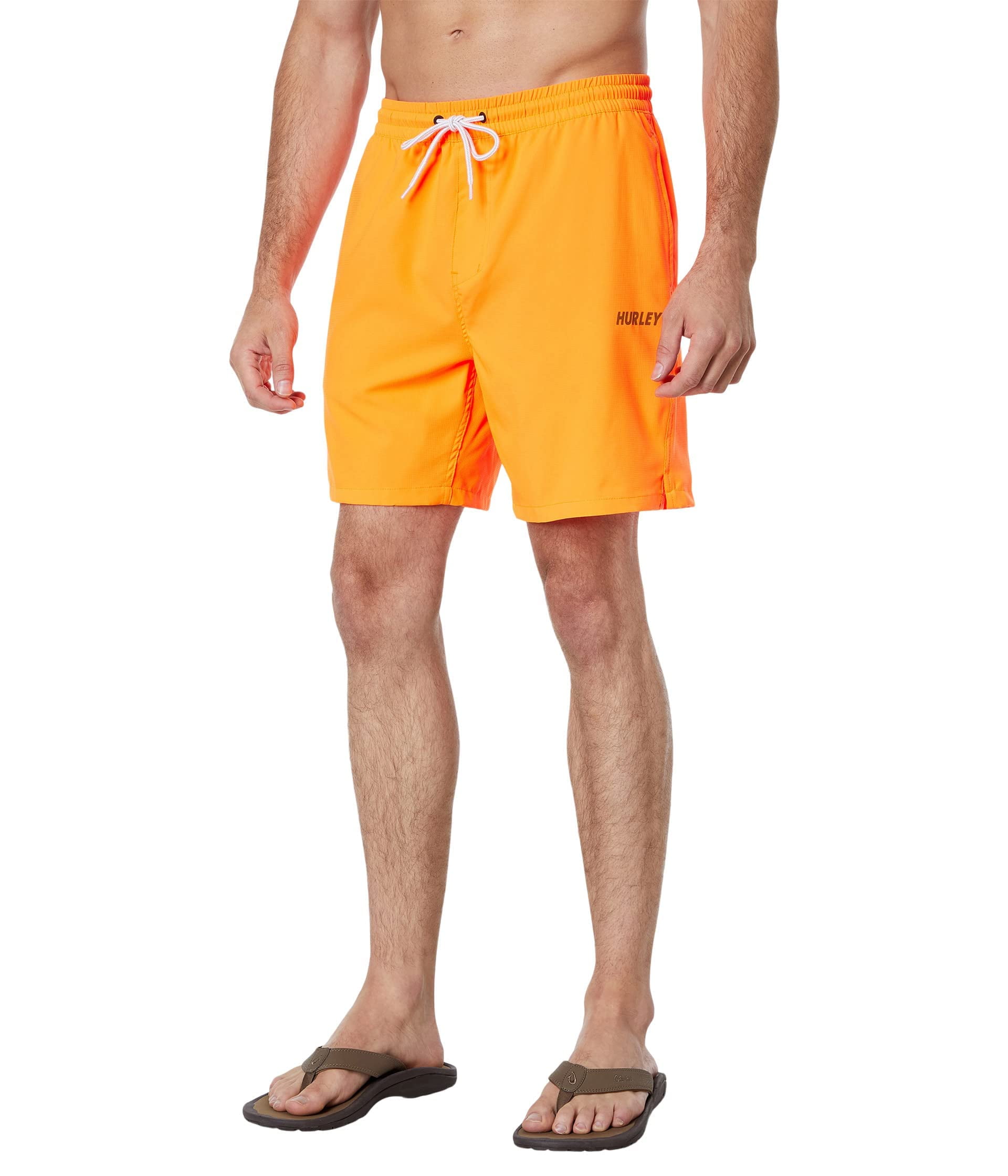Hurley MWS0006850H800XXL Explore H2O-Dri Trek II 17.5" Shorts Totally Orange 2XL (42-44" Waist) Totally Orange XXL