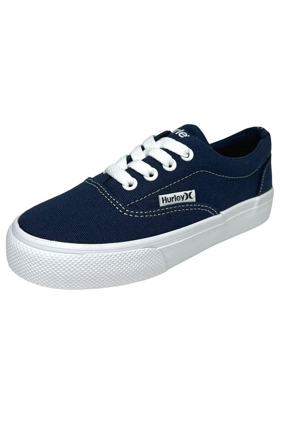 Marley Little Boy's Casual Sneakers Size 11 Navy Blue Canva Upper