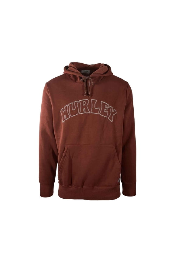 Men’s Hoodie Pullover Block Letters Hooded Sweatshirt