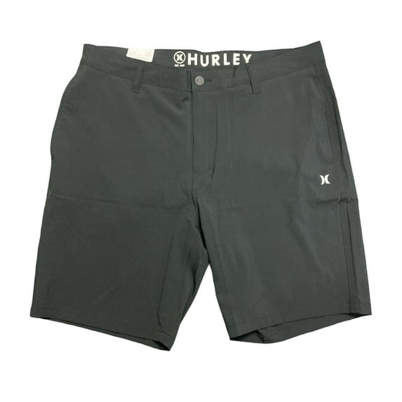Hurley Men's All Day Hybrid Quick Dry 4 Way Stretch Short (Black, 36)