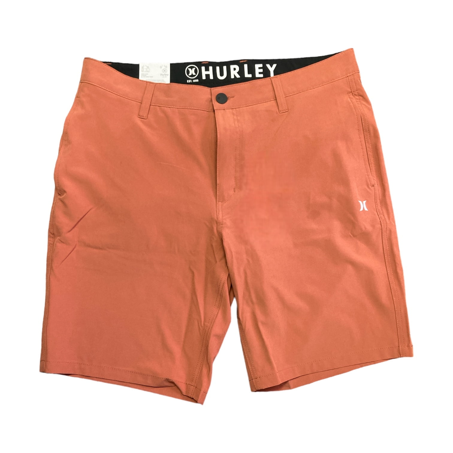 Hurley Men's All Day Hybrid Quick Dry 4 Way Stretch Short (Redwood